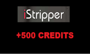 ISTRIPPER PREMIUM +500 CREDITS PACK +WARRANTY